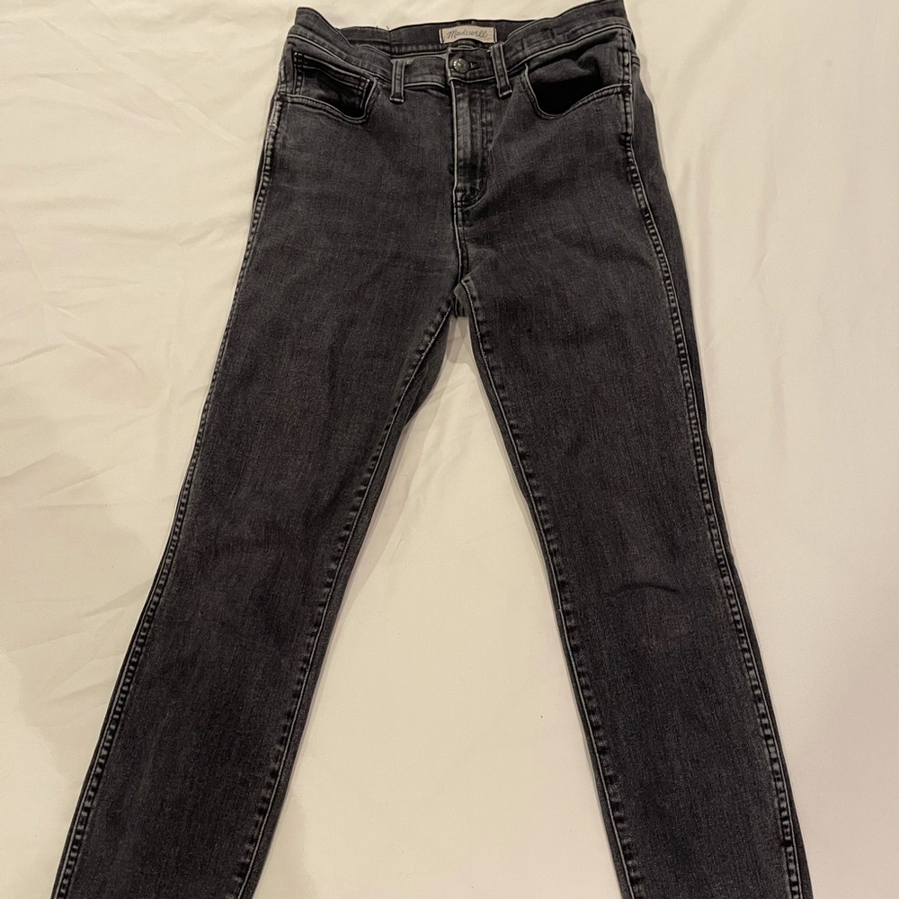 Madewell Raw Hem 10” High Riser Jeans